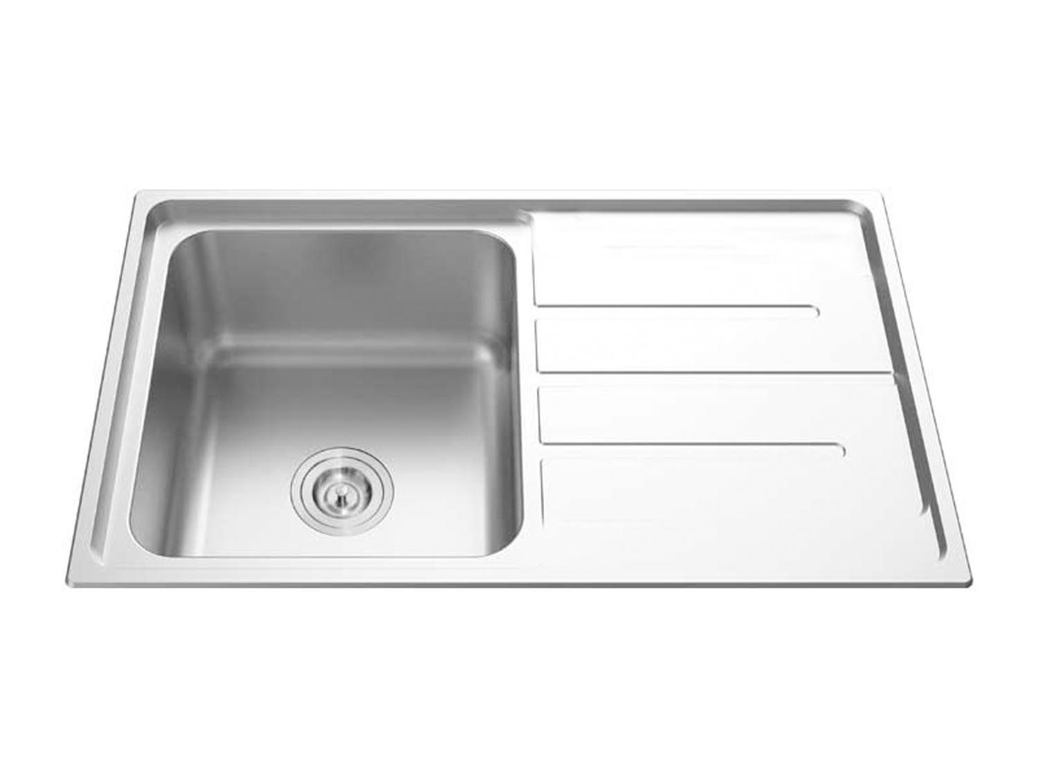 800mm white kitchen sink